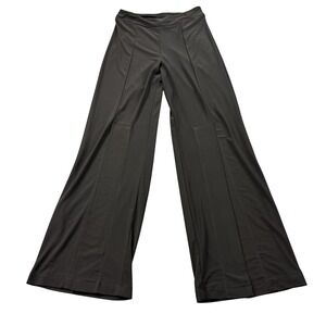 Last Tango Black High Waist Wide Leg Pants XS Stretch Made USA